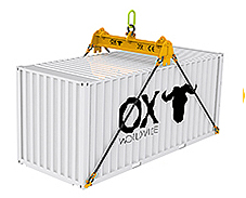 Equipos de elevacion y transporte de cargas Ox Worldwide - spreader container